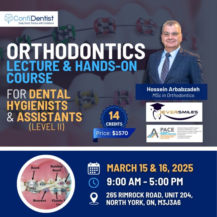 Orthodontics for Dental Hygienists & Assistants (level II)